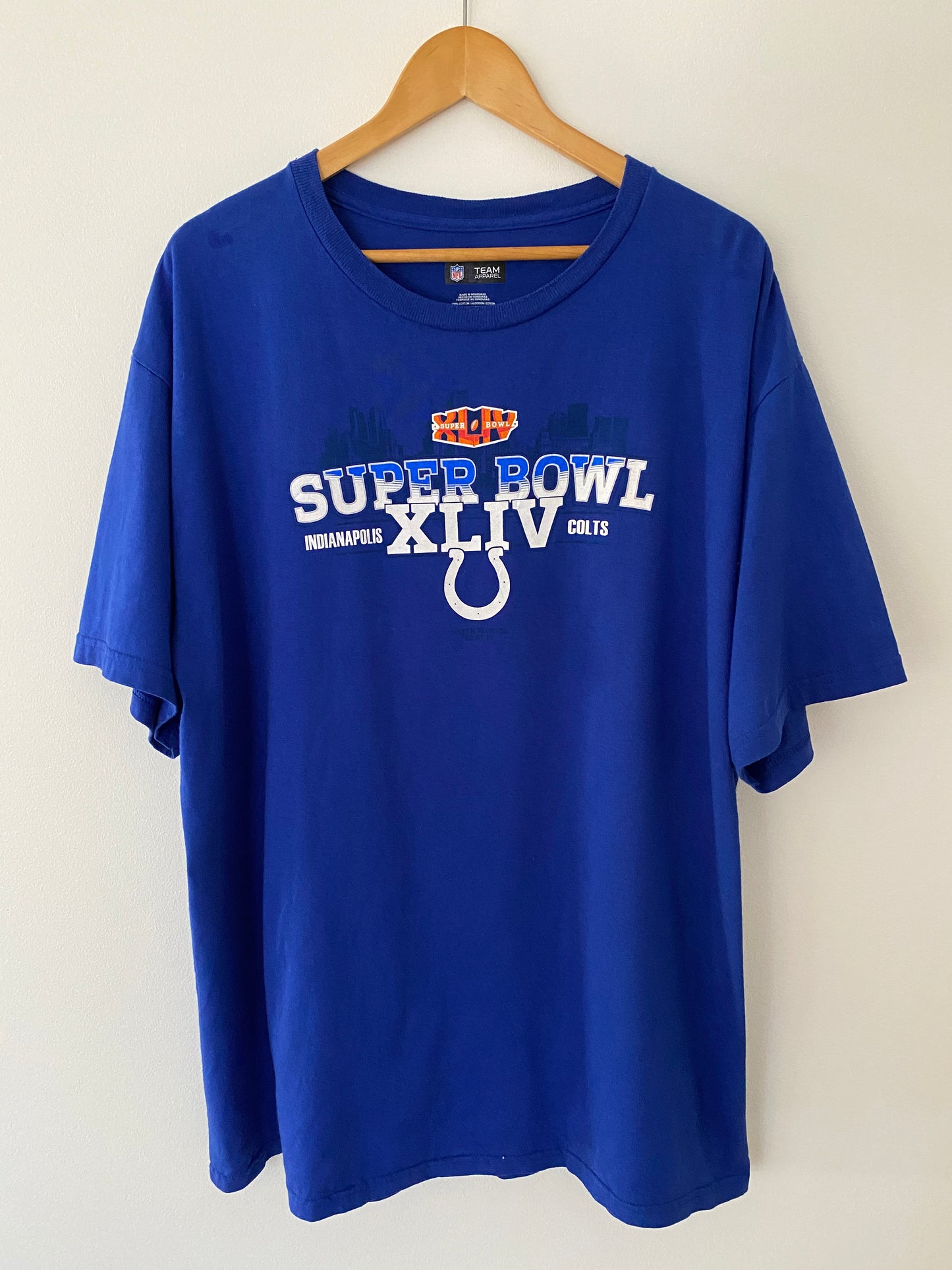 2010 Super Bowl XLIV Indianapolis Colts T-Shirt - XL