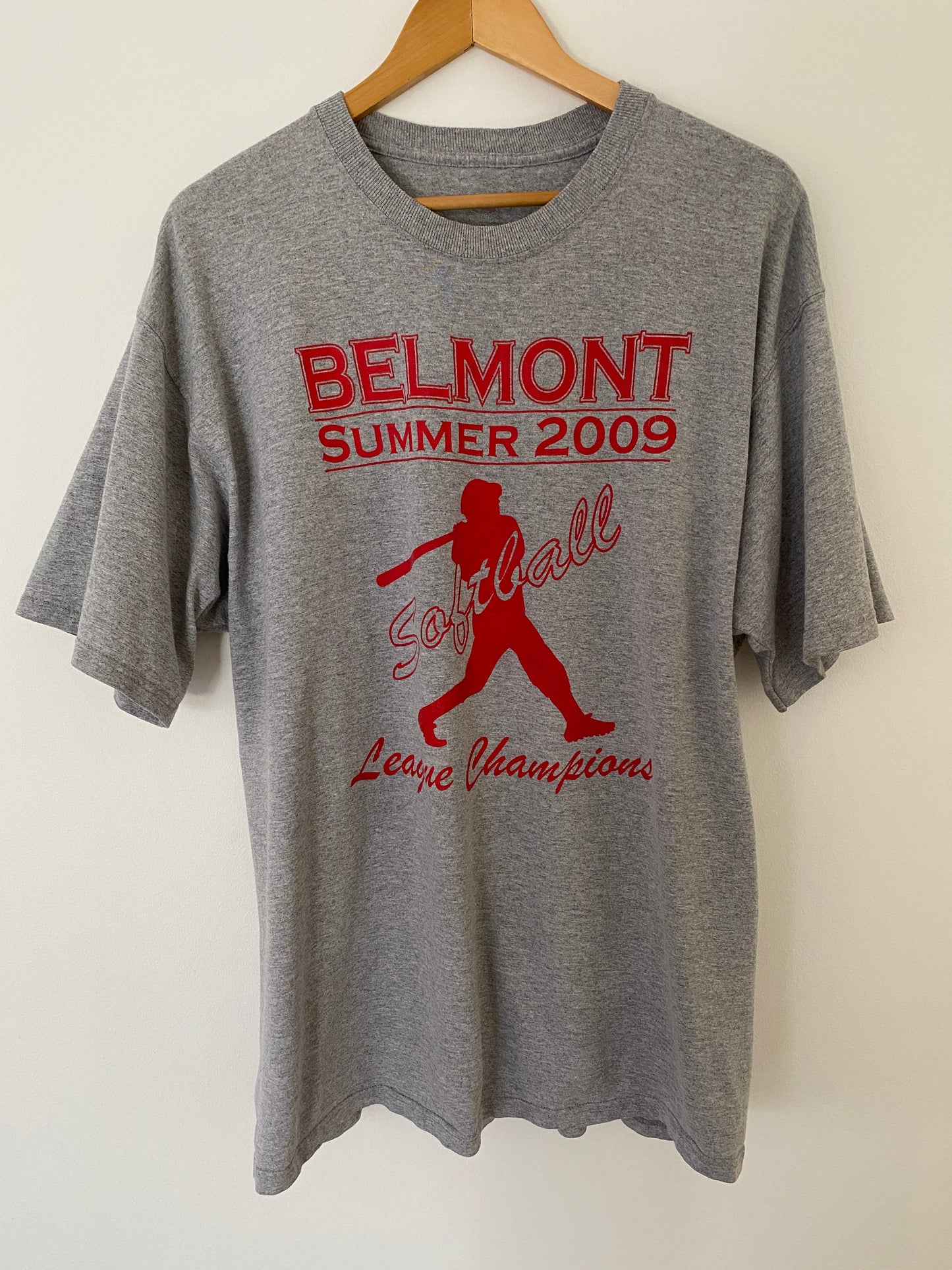 Belmont Summer 2009 Softball Champions T-Shirt - XL