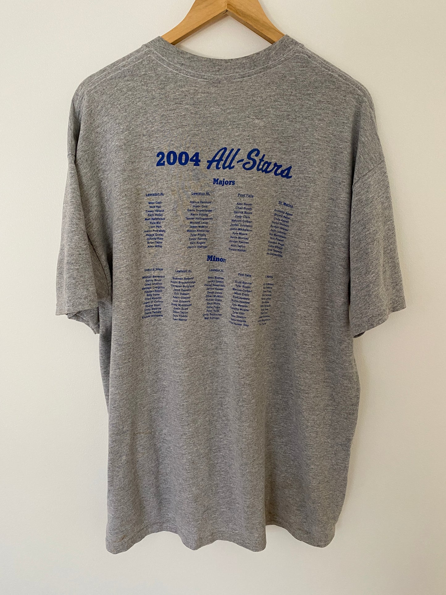 2004 All Stars Little League Tournament T-Shirt - XL