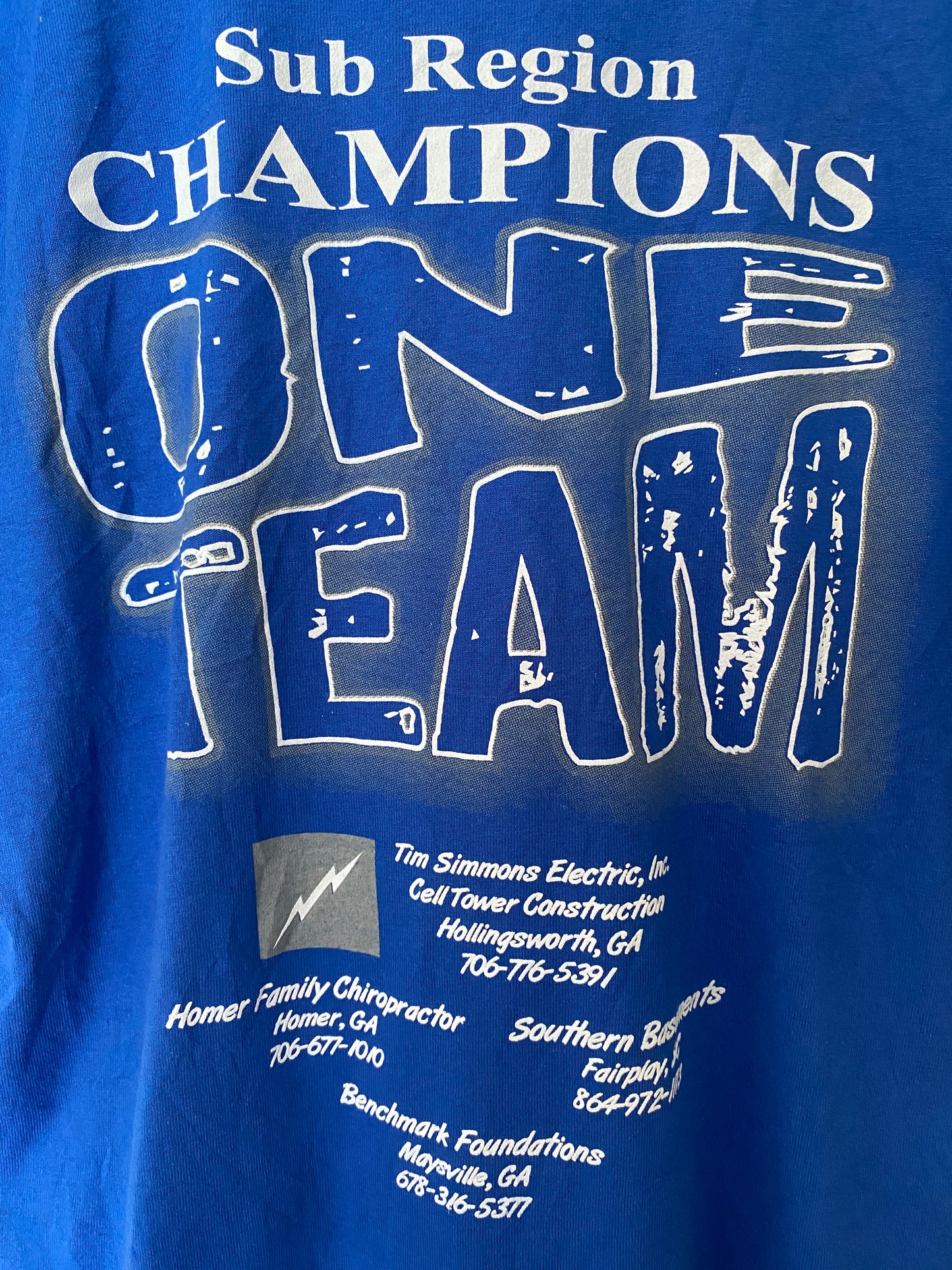 2011 8AA State Playoffs T-Shirt - M
