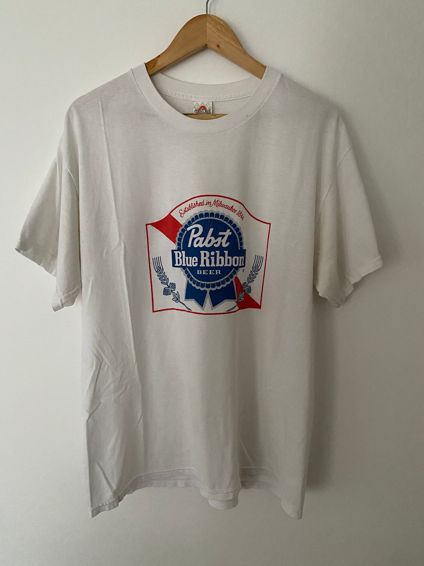 Pabst Blue Ribbon Beer T-Shirt - L