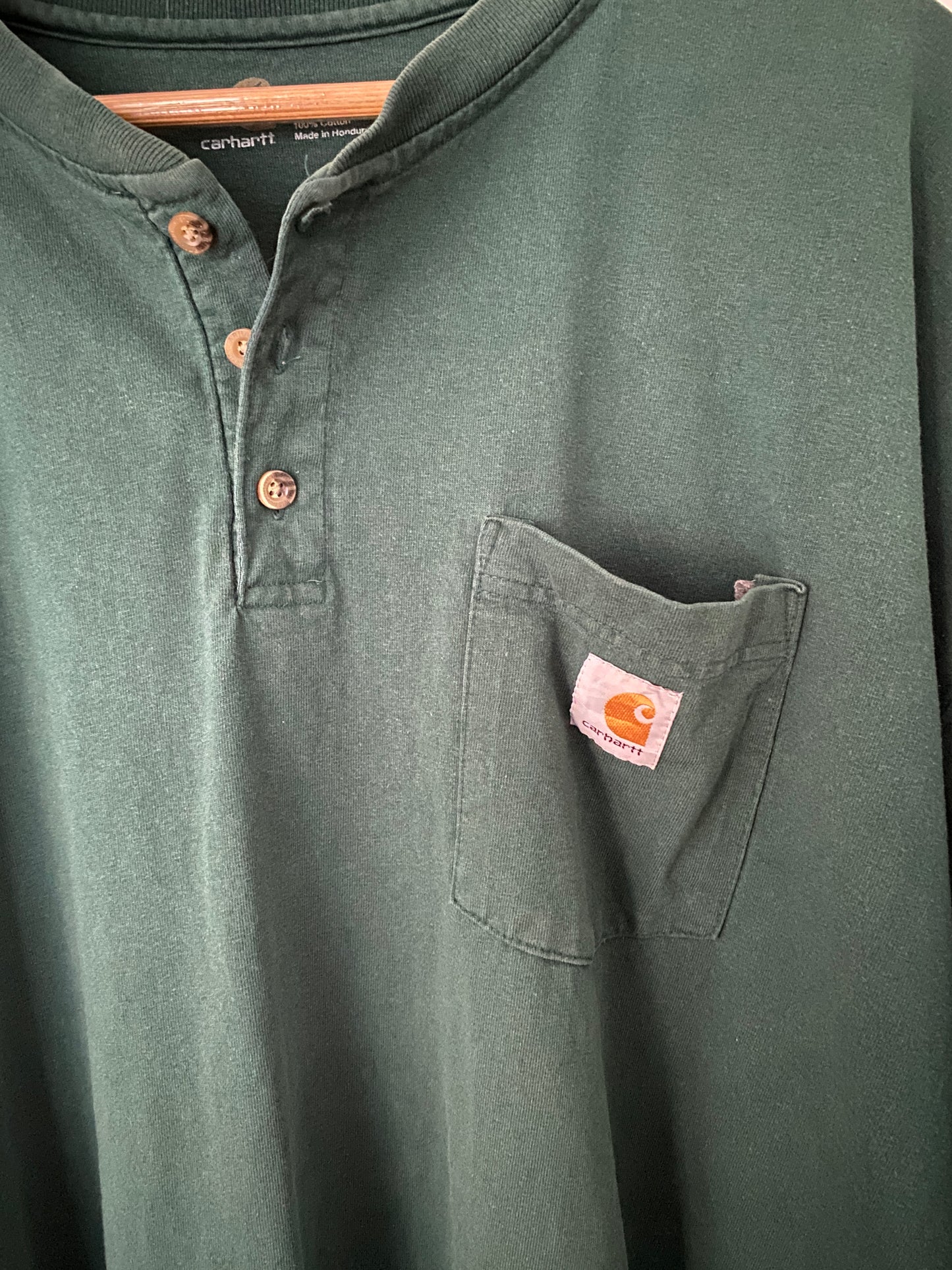 Carhartt Pocket Henley T-Shirt - 2XL Tall