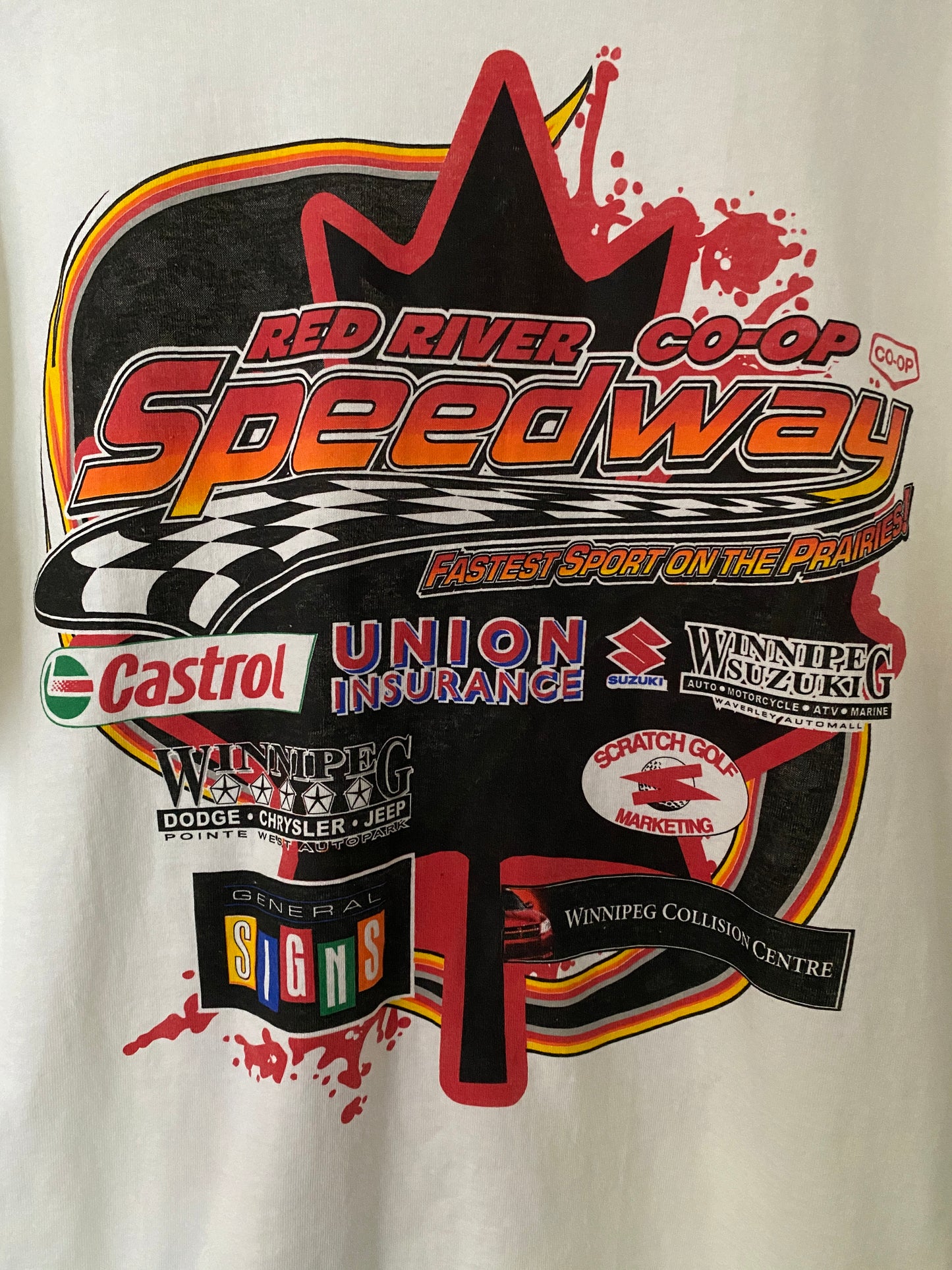 Red River Co-Op Speedway T-Shirt - L