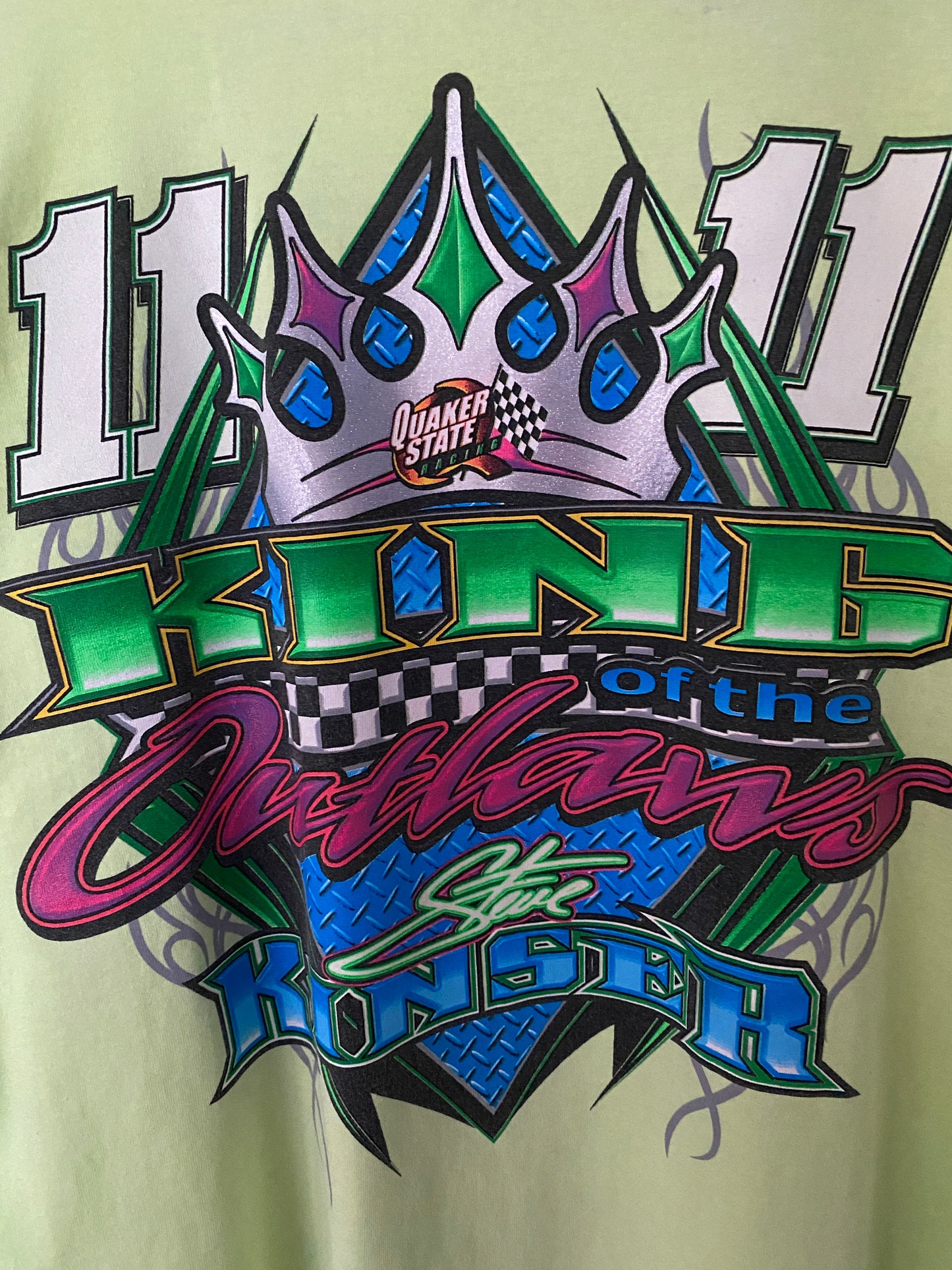 Steve Kinser #11 Sprint Car T-Shirt - XL