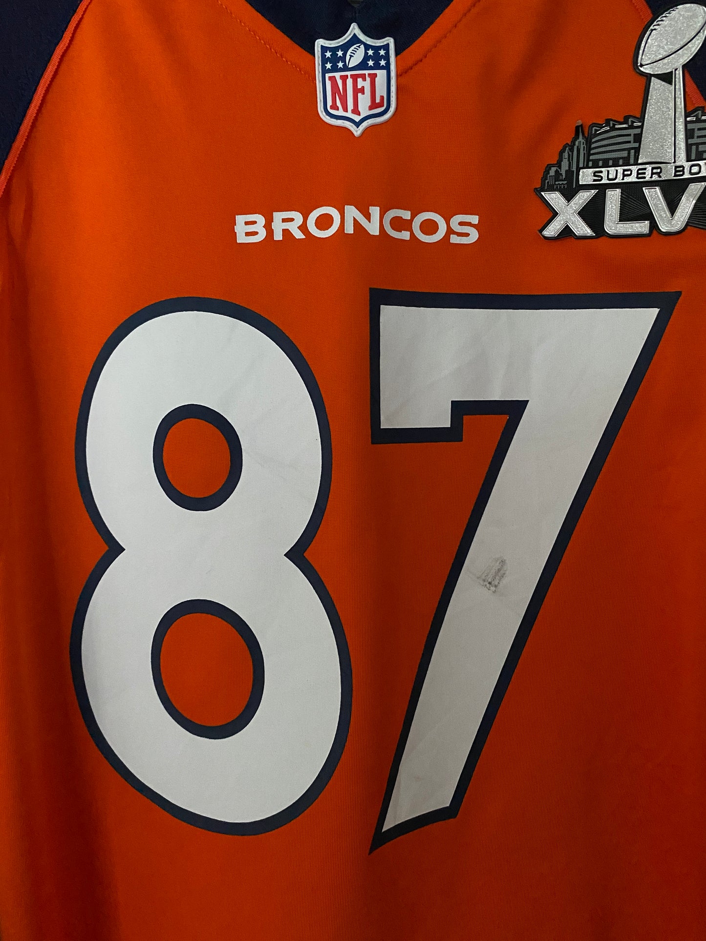 Denver Broncos XLVIII Super Bowl NFL Jersey - XXL